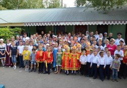 На Владимирском приходе станции Чемолган отметили День Москвы
